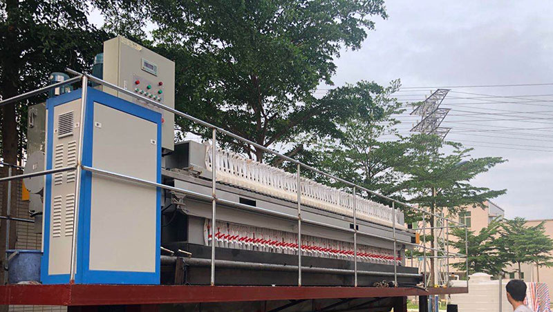 500平的泥漿廂式壓濾機(jī)哪里有？多少錢一臺(tái)？