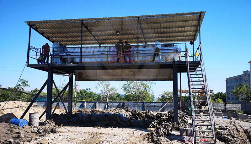 金凱地壓濾機廠家打樁泥漿脫水機